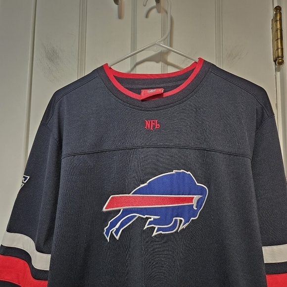 Vintage Helmet Logo Buffalo Bills NFL Jersey - Picture 5 of 8